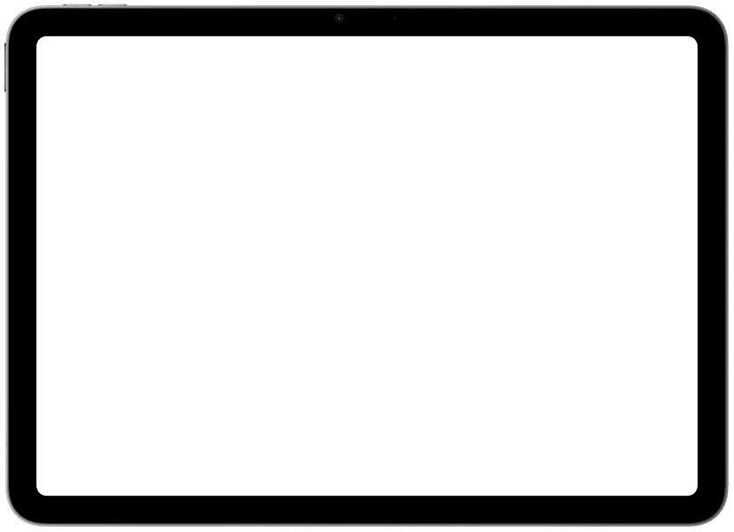 iPadのフレーム画像
